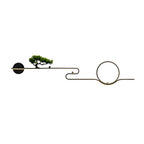 Premium Retro LED Outdoor Wall Sconce - Waterproof Tree Landscape Design
