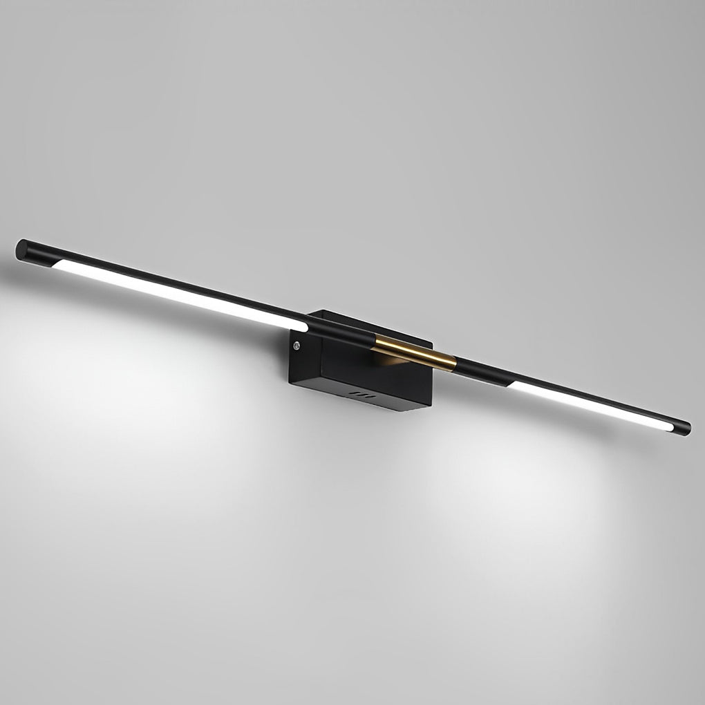 Modern Black LED Vanity Light Bar