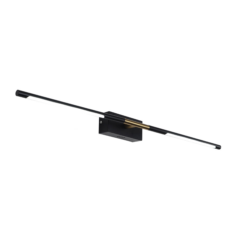 Modern Black LED Vanity Light Bar