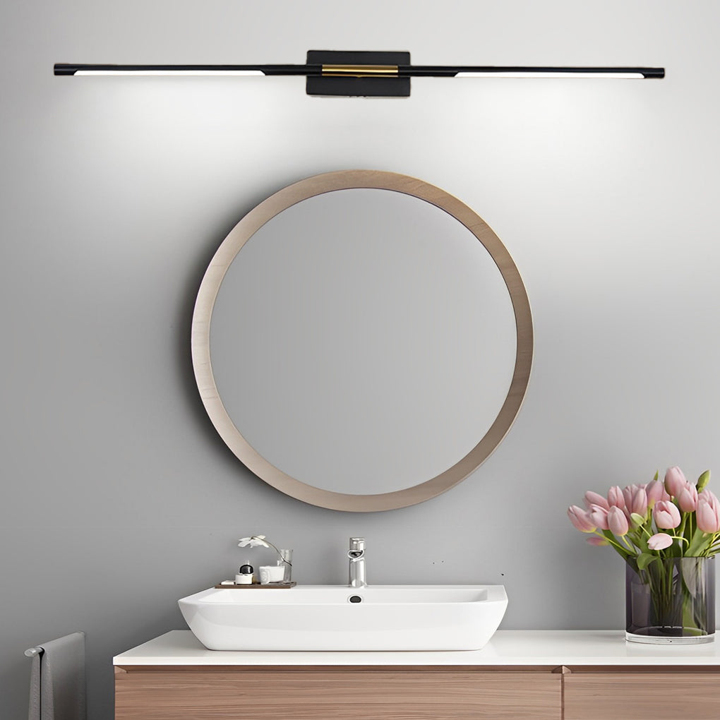 Modern Black LED Vanity Light Bar