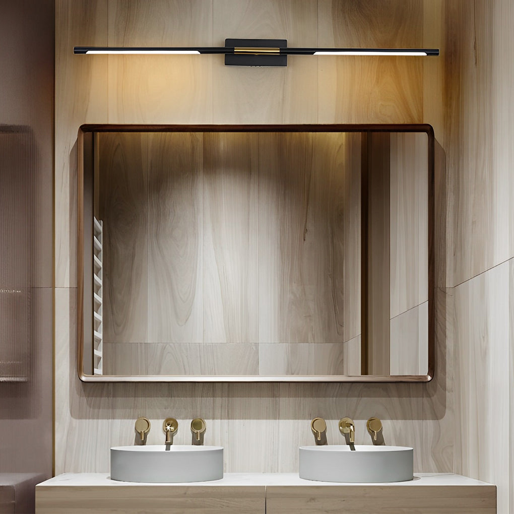 Modern Black LED Vanity Light Bar