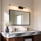 Modern Black LED Vanity Light Bar