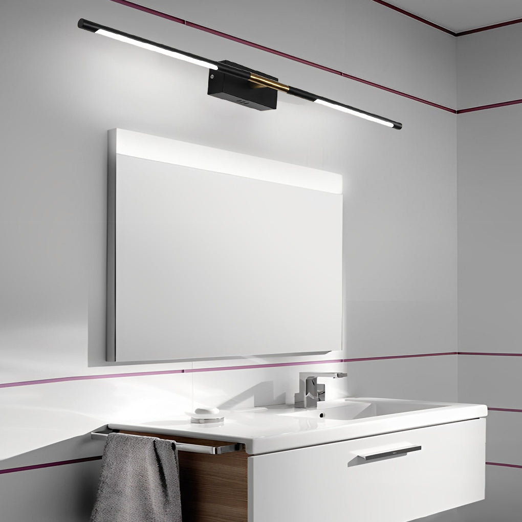 Modern Black LED Vanity Light Bar