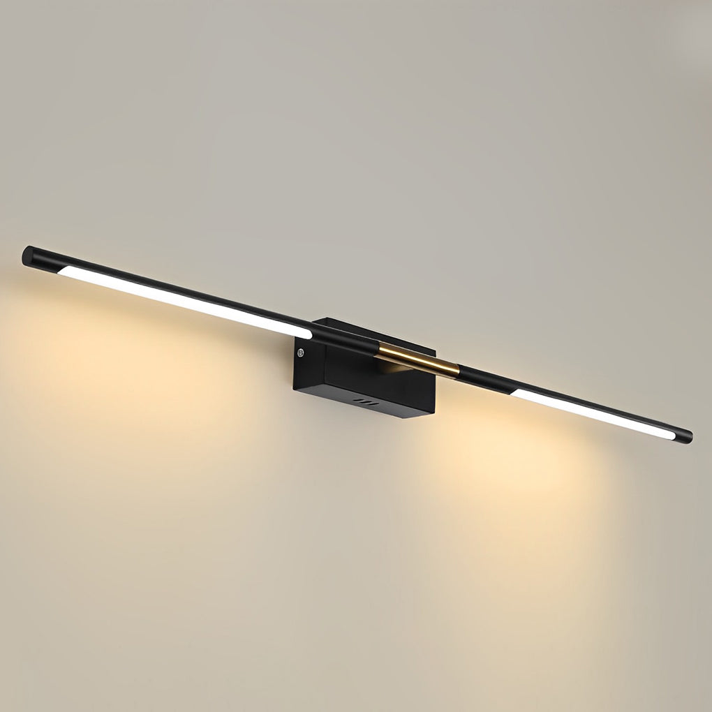 Modern Black LED Vanity Light Bar