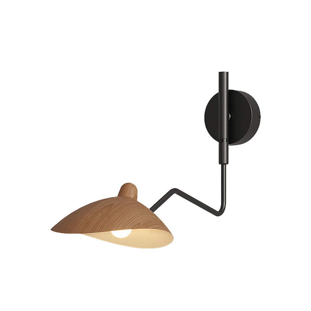 Contemporary Industrial Swing Arm Wall Lamp - Full Spectrum Lighting