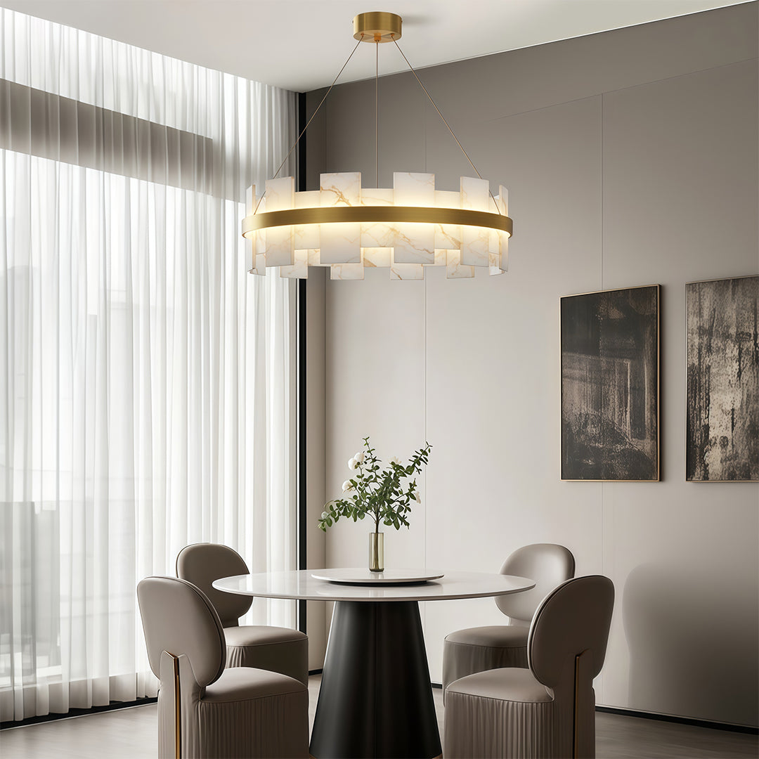 Luxury Copper Modern Chandelier Ceiling Light