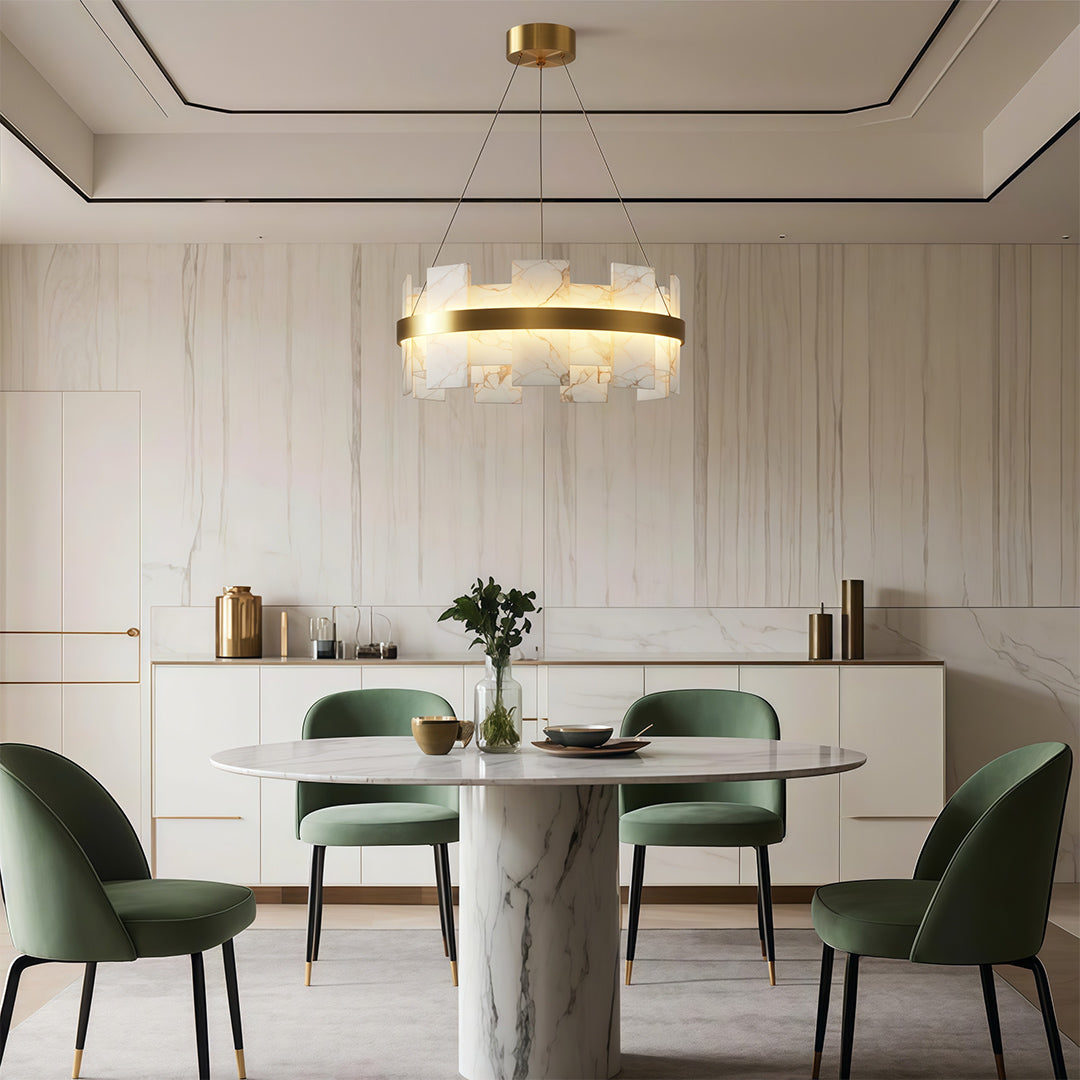 Luxury Copper Modern Chandelier Ceiling Light