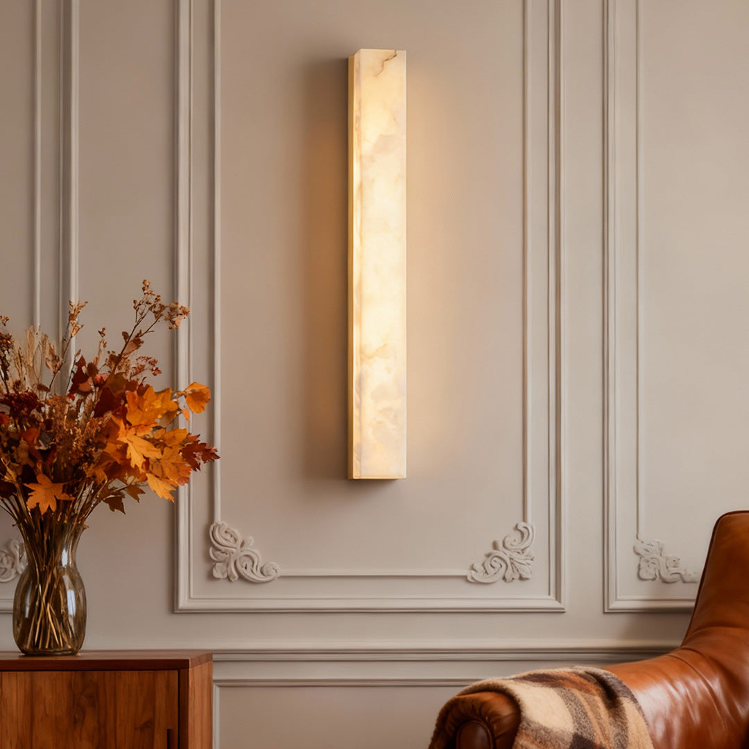 Modern Minimalist Copper Wall Sconce for Indoor Use