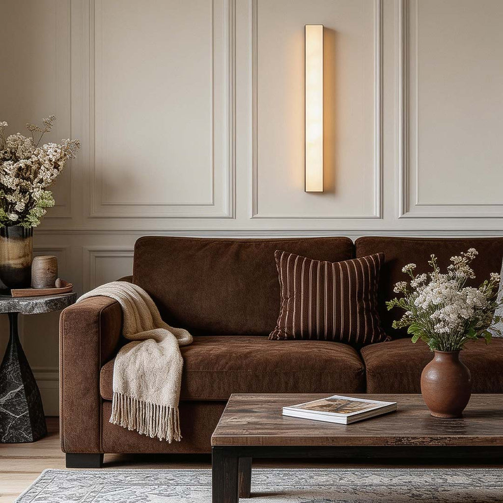 Modern Minimalist Copper Wall Sconce for Indoor Use