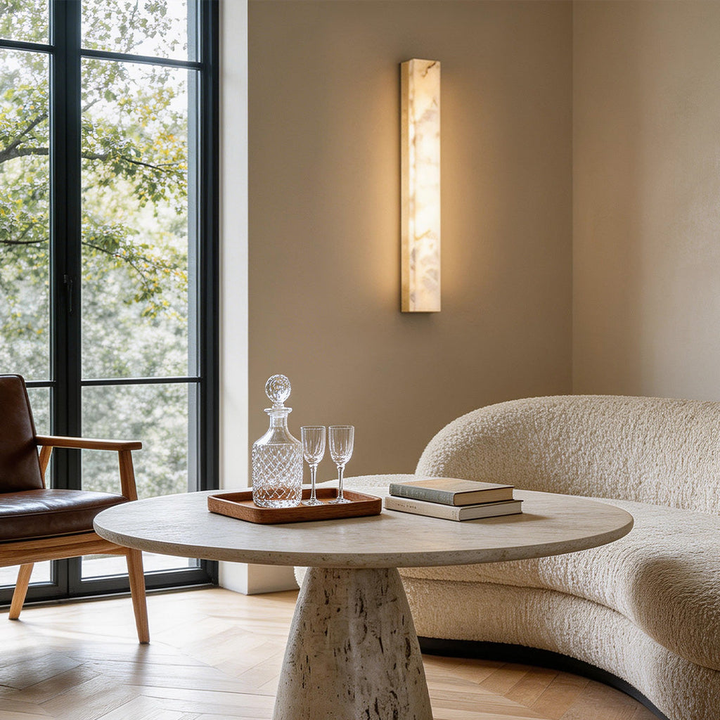 Modern Minimalist Copper Wall Sconce for Indoor Use