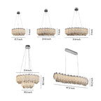 Gold Crystal Country French Chandelier Ceiling Light