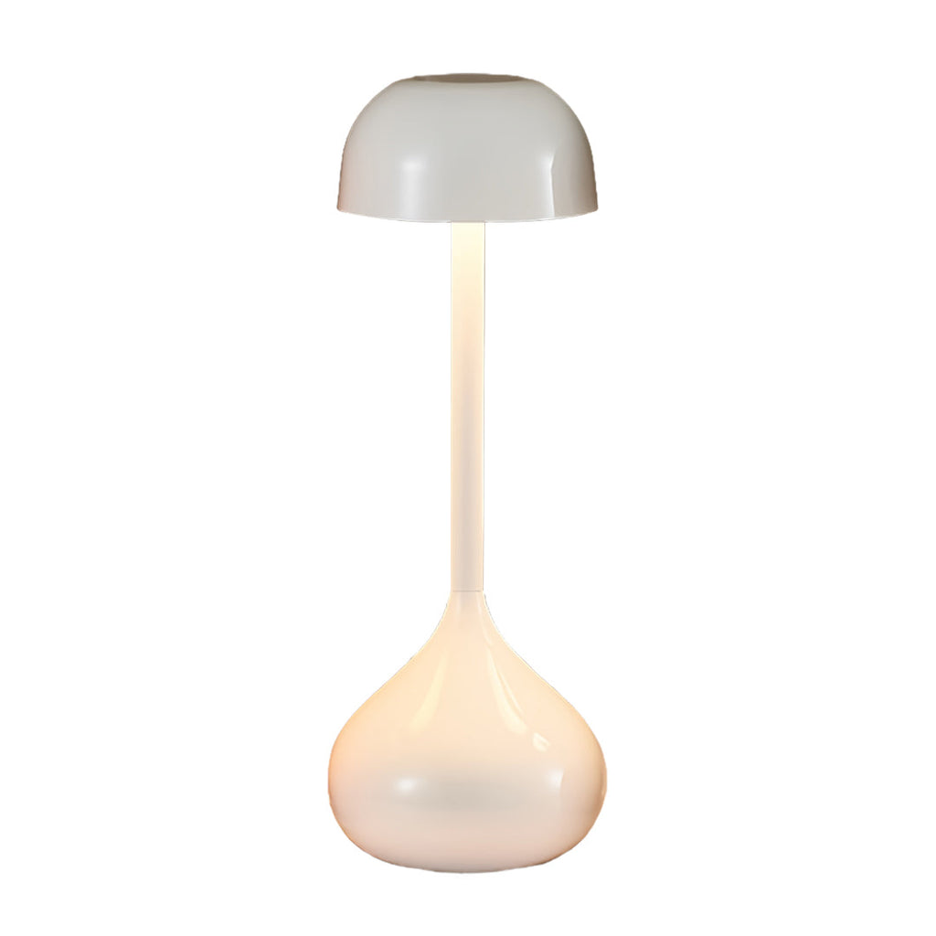 Rechargeable Gourd-Shaped Rustic Metal Table Lamp