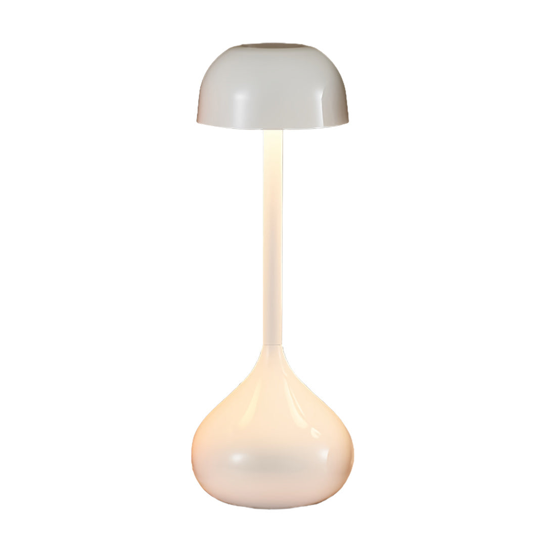 Rechargeable Gourd-Shaped Rustic Metal Table Lamp