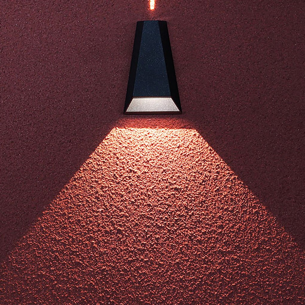 Modern Black LED Up/Down Outdoor Wall Light