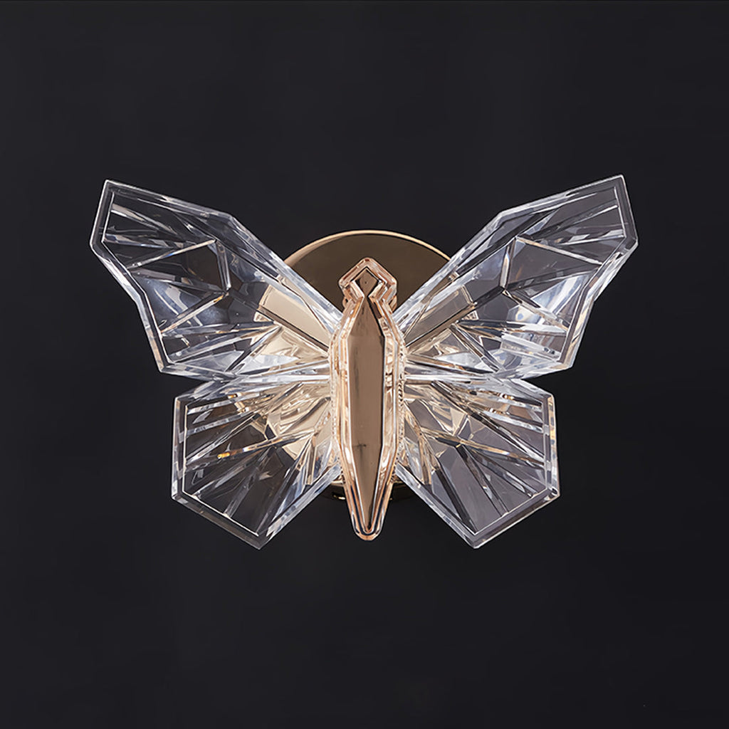 Elegant Butterfly Wall Sconce - Decorative Lighting Fixture