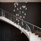 Luxury LED Crystal Chandelier for Staircase
