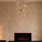 Luxury LED Crystal Chandelier for Staircase