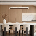 Luxury Elliptical Linear Suspension Ceiling Light