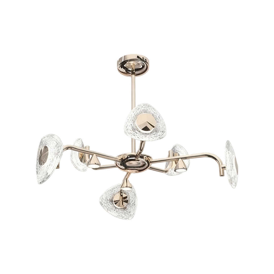 Vintage Crystal Chandelier - Eye-Protecting Ceiling Light