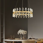 Italian Luxury Crystal Chandelier Ceiling Light