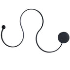 Modern Black Curved Wall Sconce with LED Light