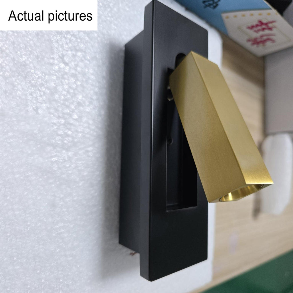 Contemporary Rectangular Aluminum LED Wall Sconce
