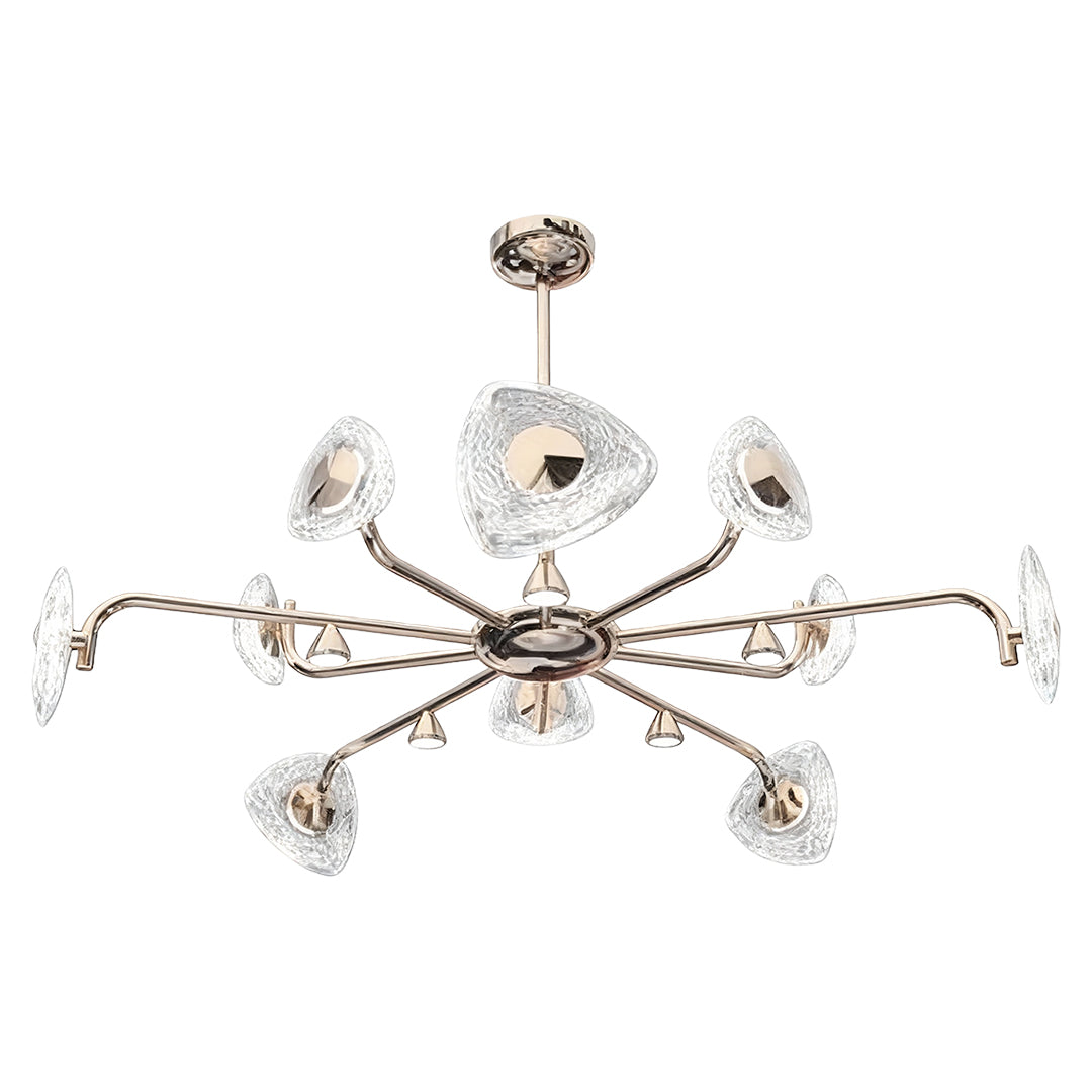 Vintage Crystal Chandelier - Eye-Protecting Ceiling Light