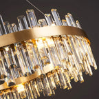 Nordic Crystal Chandelier - Elegant Ceiling Light