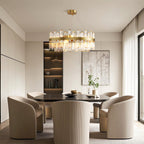 Nordic Crystal Chandelier - Elegant Ceiling Light