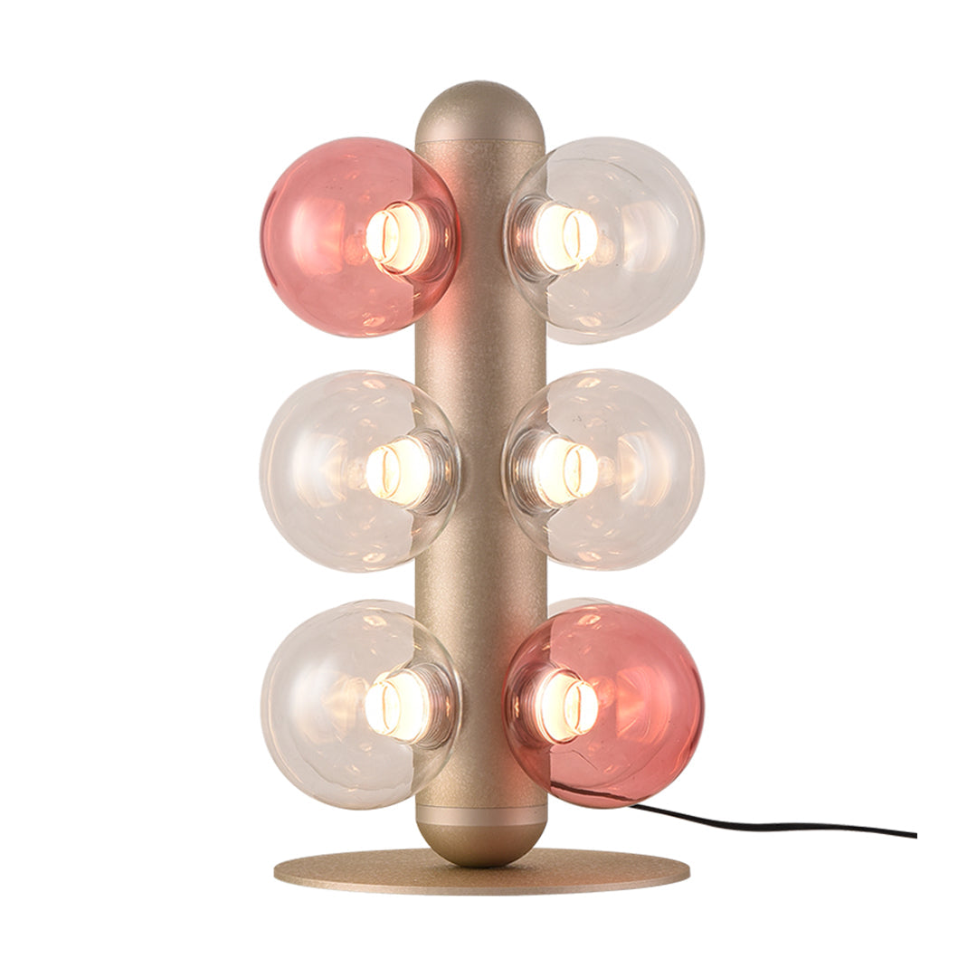 Elegant Multi-Ball LED Glass Bubble Table Lamp
