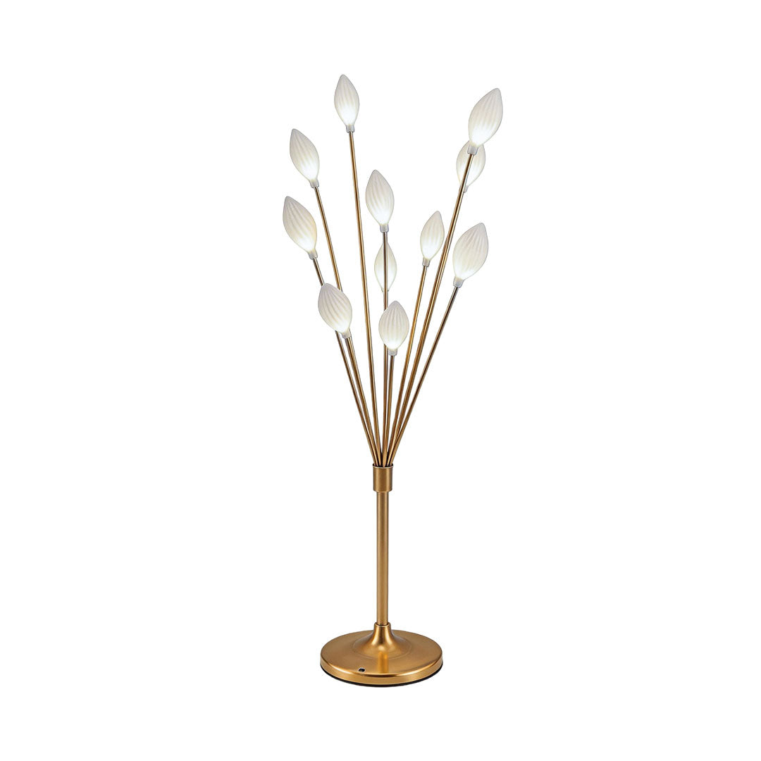 Set of 6 Olive Fruit Iron Floor Lamps - Elegant Wedding Decor