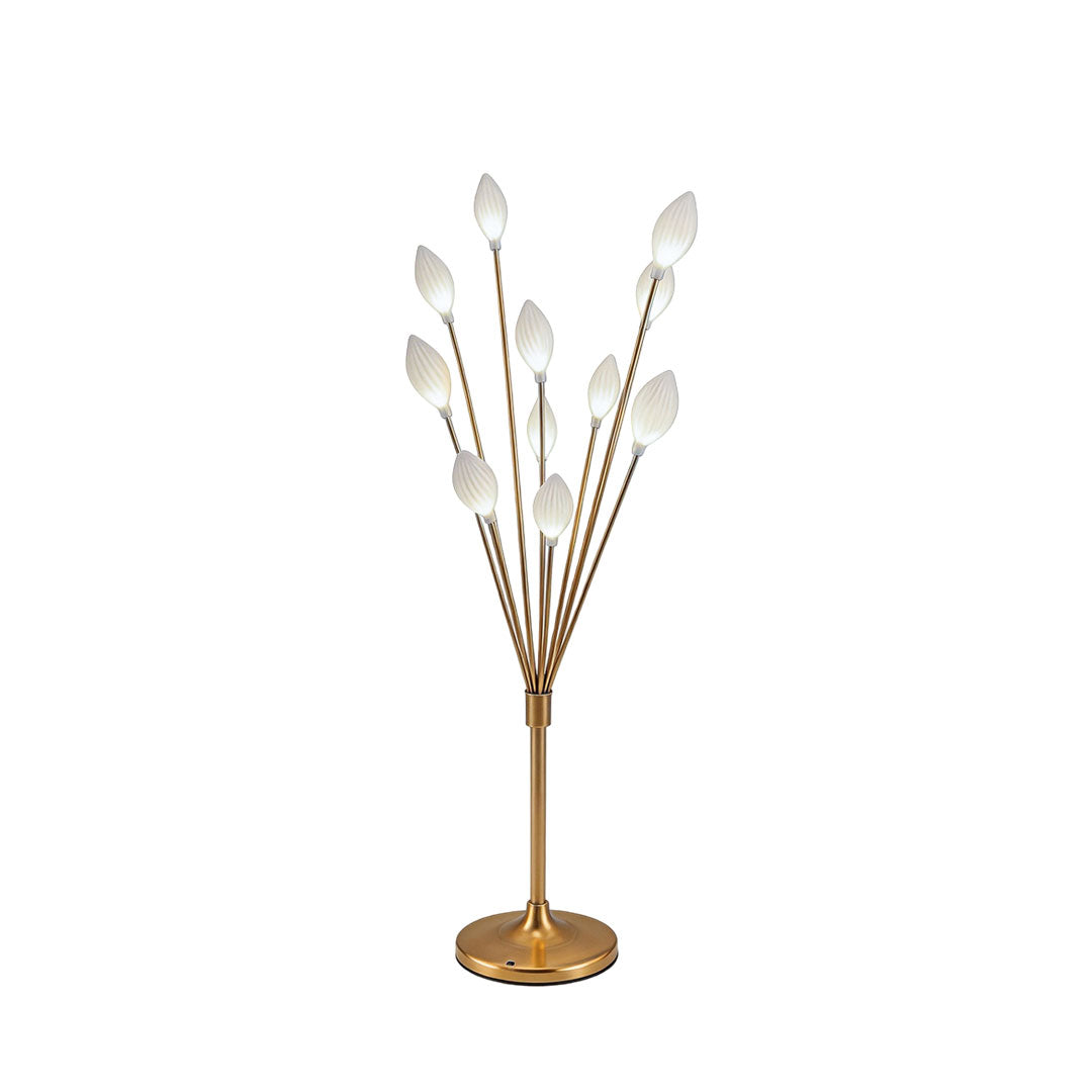 Set of 6 Olive Fruit Iron Floor Lamps - Elegant Wedding Decor