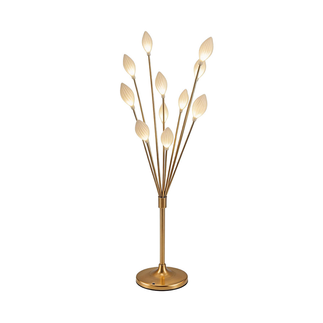 Set of 6 Olive Fruit Iron Floor Lamps - Elegant Wedding Decor