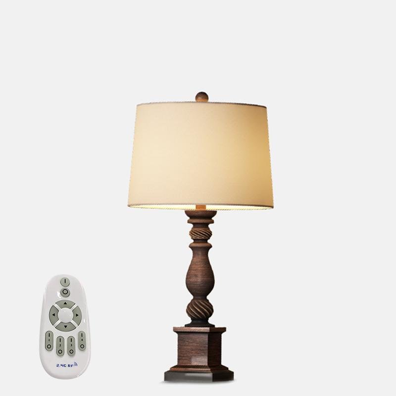 24-Inch Rustic Bronze Traditional Table Lamp
