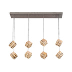 Luxury Crystal Chandelier - Rubik's Cube Ceiling Light