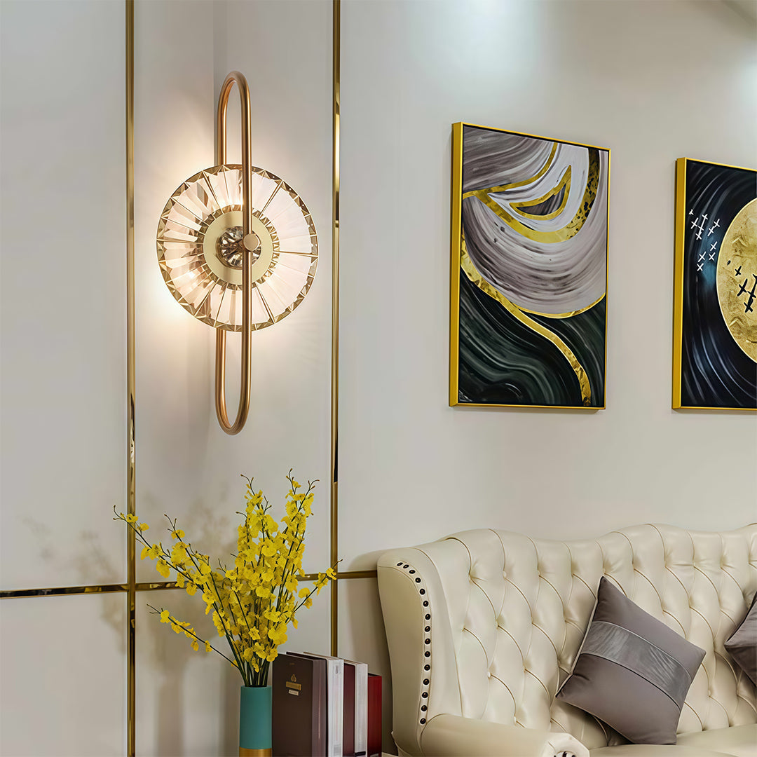 Luxury Crystal LED Wall Sconce Light