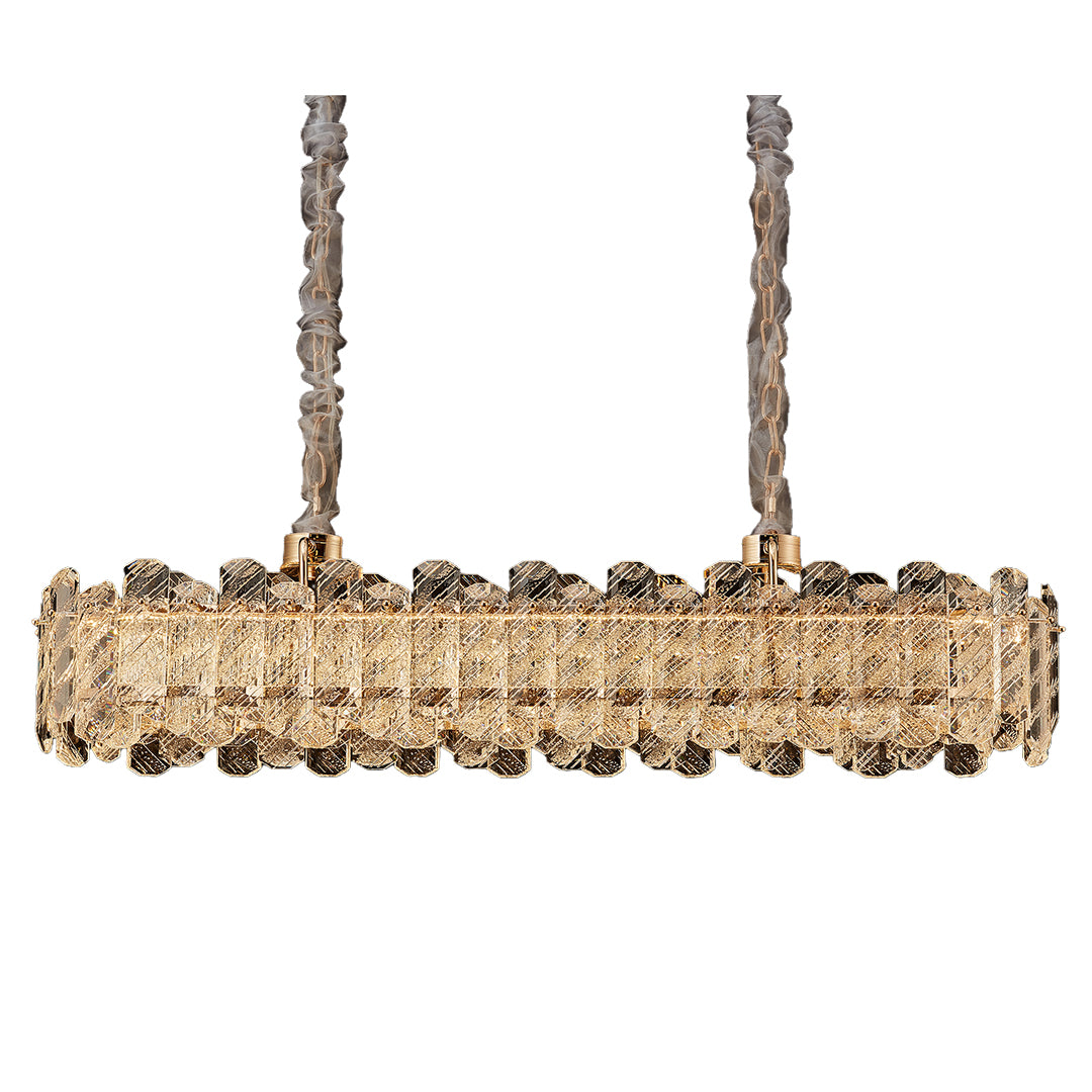 Luxury Nordic Crystal Chandelier - Carbon Steel Ceiling Light