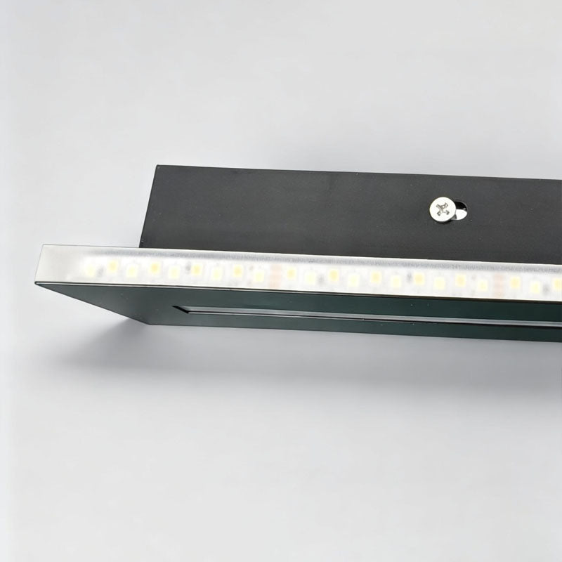 Modern Black Linear LED Wall Sconce - Premium Iron Design