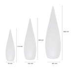 Stylish LED Teardrop Outdoor Floor Lamp - Modern Landscape Lighting