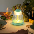 Premium Portable Battery-Powered Outdoor Spiral LED Table Lamp