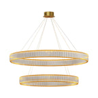 Premium Crystal Round Chandelier - Elegant Ceiling Light