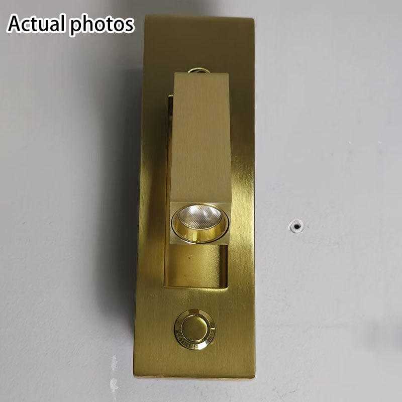 Contemporary Rectangular Aluminum LED Wall Sconce