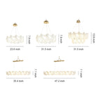 Premium French Floral Glass Chandeliers for Elegant Ceilings