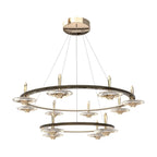 Luxury Round Crystal Chandelier Ceiling Light