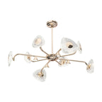 Vintage Crystal Chandelier - Eye-Protecting Ceiling Light