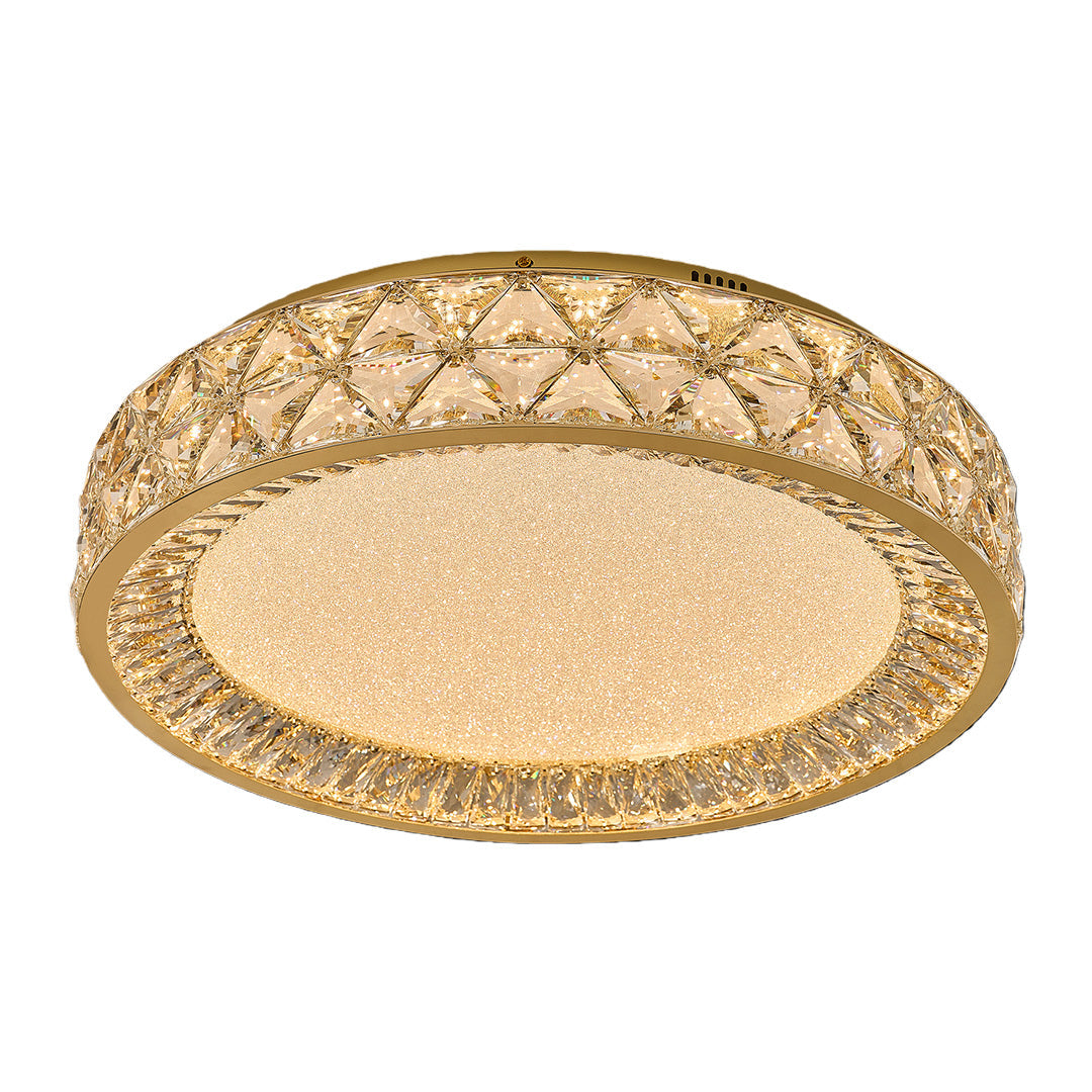 Luxury Crystal Flush Mount Ceiling Light