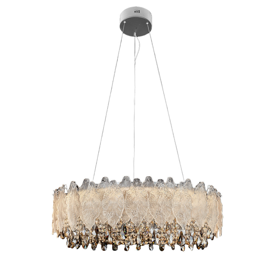 Gold Crystal Country French Chandelier Ceiling Light