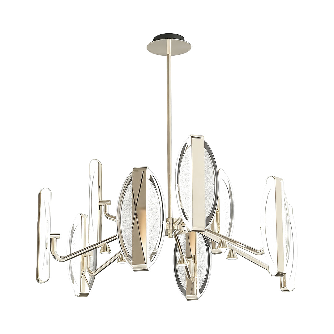 Gold Minimalist Acrylic Chandelier Ceiling Light