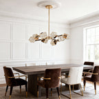Modern Crystal Cube Ceiling Chandelier