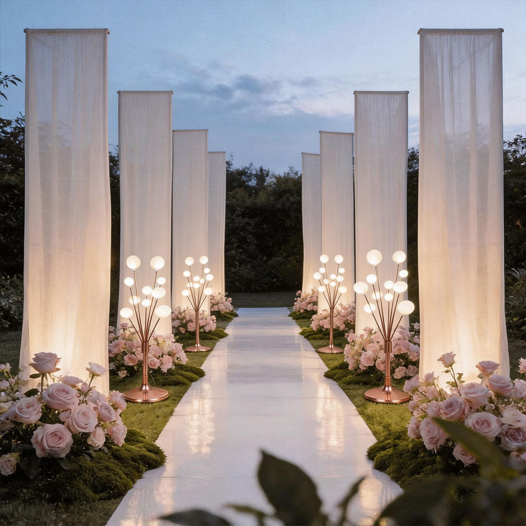 Set of 4 Premium Floor Lamps for Wedding and Stage Decor